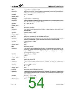 浏览型号HT46RU66的Datasheet PDF文件第54页