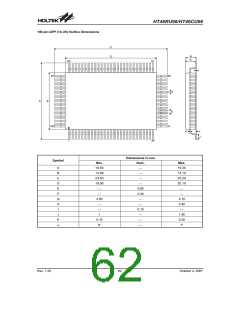 浏览型号HT46RU66的Datasheet PDF文件第62页