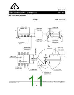 浏览型号AP3842CP-E1的Datasheet PDF文件第11页