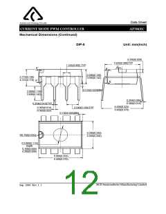 浏览型号AP3842CP-E1的Datasheet PDF文件第12页