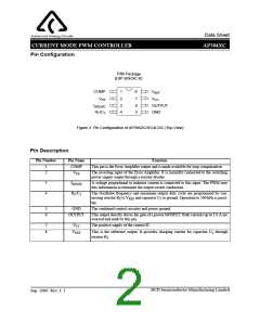 浏览型号AP3842CP-E1的Datasheet PDF文件第2页