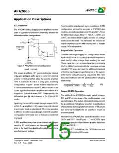 浏览型号APA2065的Datasheet PDF文件第15页