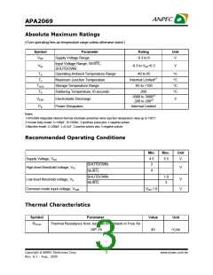 浏览型号APA2069的Datasheet PDF文件第3页