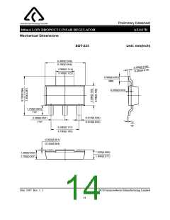 浏览型号AZ1117BH-3.3TRE1的Datasheet PDF文件第14页