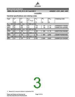 浏览型号B59807A0090A062的Datasheet PDF文件第3页