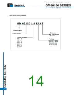 浏览型号GM66150-1.8TA3R的Datasheet PDF文件第14页