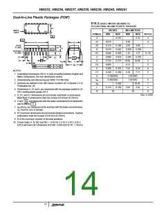 浏览型号HIN232CBZ的Datasheet PDF文件第14页