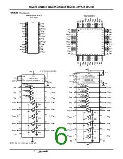 浏览型号HIN232CBZ的Datasheet PDF文件第6页
