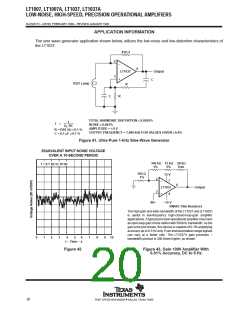 浏览型号LT1007CP的Datasheet PDF文件第20页