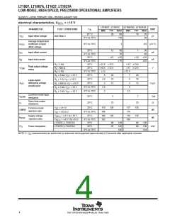 浏览型号LT1007CP的Datasheet PDF文件第4页