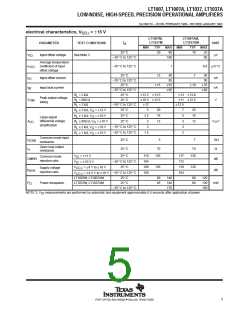 浏览型号LT1007CP的Datasheet PDF文件第5页