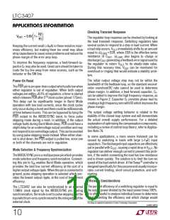 浏览型号LTC3407EDD的Datasheet PDF文件第10页