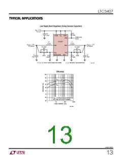 浏览型号LTC3407EDD的Datasheet PDF文件第13页