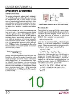 浏览型号LTC4054-4.2的Datasheet PDF文件第10页