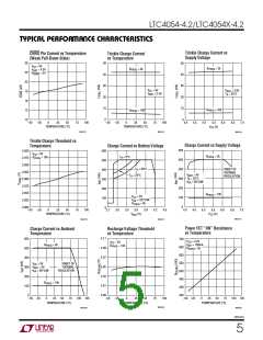浏览型号LTC4054-4.2的Datasheet PDF文件第5页