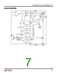 浏览型号LTC4054-4.2的Datasheet PDF文件第7页