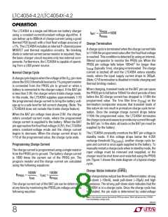 浏览型号LTC4054-4.2的Datasheet PDF文件第8页