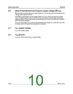 浏览型号M25P32的Datasheet PDF文件第10页