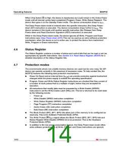 浏览型号M25P32-VME6TG的Datasheet PDF文件第14页