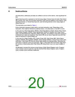 浏览型号M25P32-VMF6TG的Datasheet PDF文件第20页