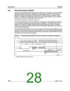 浏览型号M25P32-VMP6GB的Datasheet PDF文件第28页