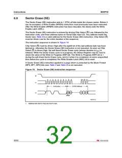 浏览型号M25P32的Datasheet PDF文件第32页