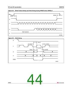 浏览型号M25P32-VMF6TG的Datasheet PDF文件第44页