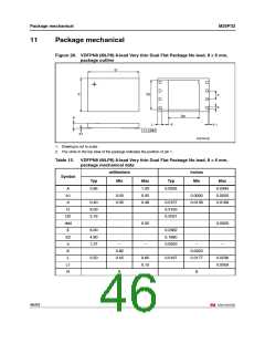浏览型号M25P32-VMF6TG的Datasheet PDF文件第46页