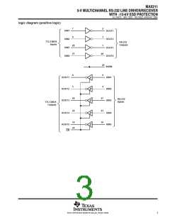 浏览型号MAX211CDBG4的Datasheet PDF文件第3页