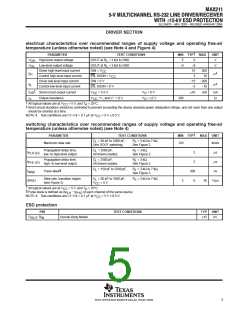 浏览型号MAX211CDBG4的Datasheet PDF文件第5页