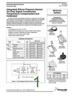 浏览型号MPX5700AP的Datasheet PDF文件第1页