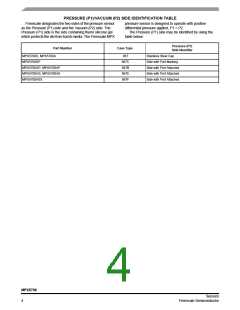 浏览型号MPX5700AP的Datasheet PDF文件第4页