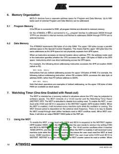 浏览型号AT89S52-24AU的Datasheet PDF文件第10页