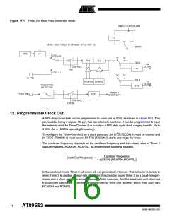 浏览型号AT89S52-24SI的Datasheet PDF文件第16页