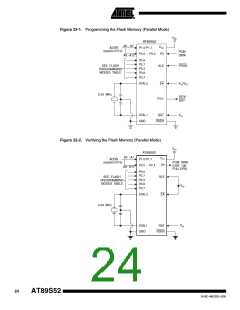 浏览型号AT89S52-24SI的Datasheet PDF文件第24页