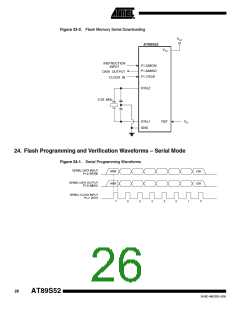 浏览型号AT89S52-24SI的Datasheet PDF文件第26页