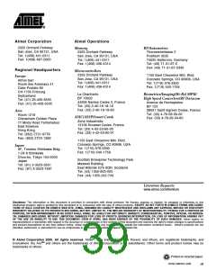 浏览型号AT89S52-24SI的Datasheet PDF文件第39页