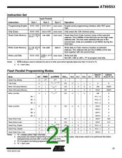 浏览型号AT89S53_06的Datasheet PDF文件第21页