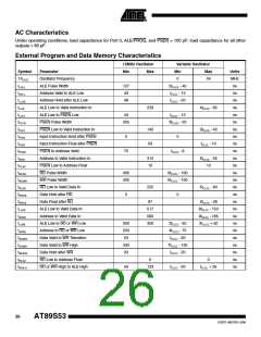 浏览型号AT89S53_06的Datasheet PDF文件第26页