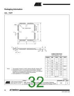 浏览型号AT89S53_06的Datasheet PDF文件第32页
