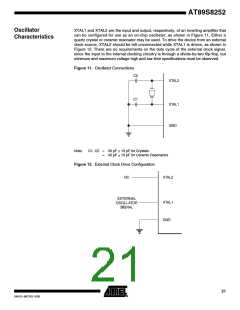 浏览型号AT89S8252_06的Datasheet PDF文件第21页