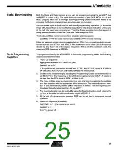 浏览型号AT89S8252_06的Datasheet PDF文件第25页