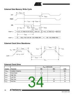 浏览型号AT89S8252_06的Datasheet PDF文件第34页