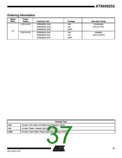 浏览型号AT89S8252_06的Datasheet PDF文件第37页