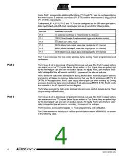 浏览型号AT89S8252_06的Datasheet PDF文件第4页