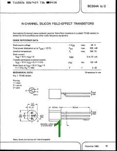 浏览型号BC264A的Datasheet PDF文件第1页