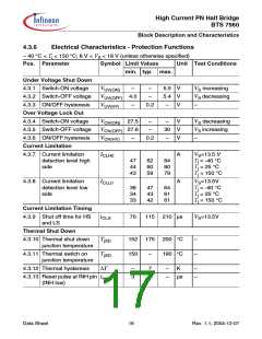 浏览型号BTS7960B的Datasheet PDF文件第17页