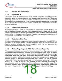 浏览型号BTS7960B的Datasheet PDF文件第18页