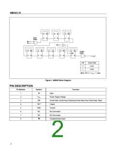 浏览型号MB87006A的Datasheet PDF文件第2页