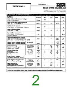 浏览型号SFF40N30/3的Datasheet PDF文件第2页